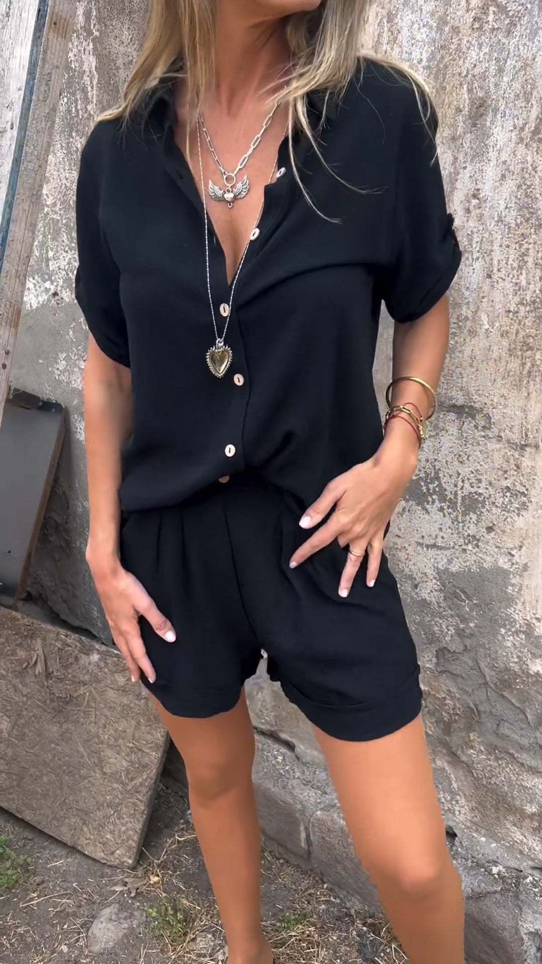 Lidia | Letni Zestaw z Lnu