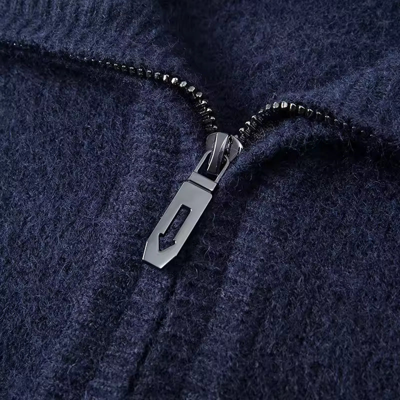 Garda Quarter-Zip – kaszmirowy sweter z półzamkiem od Hansen & Weber
